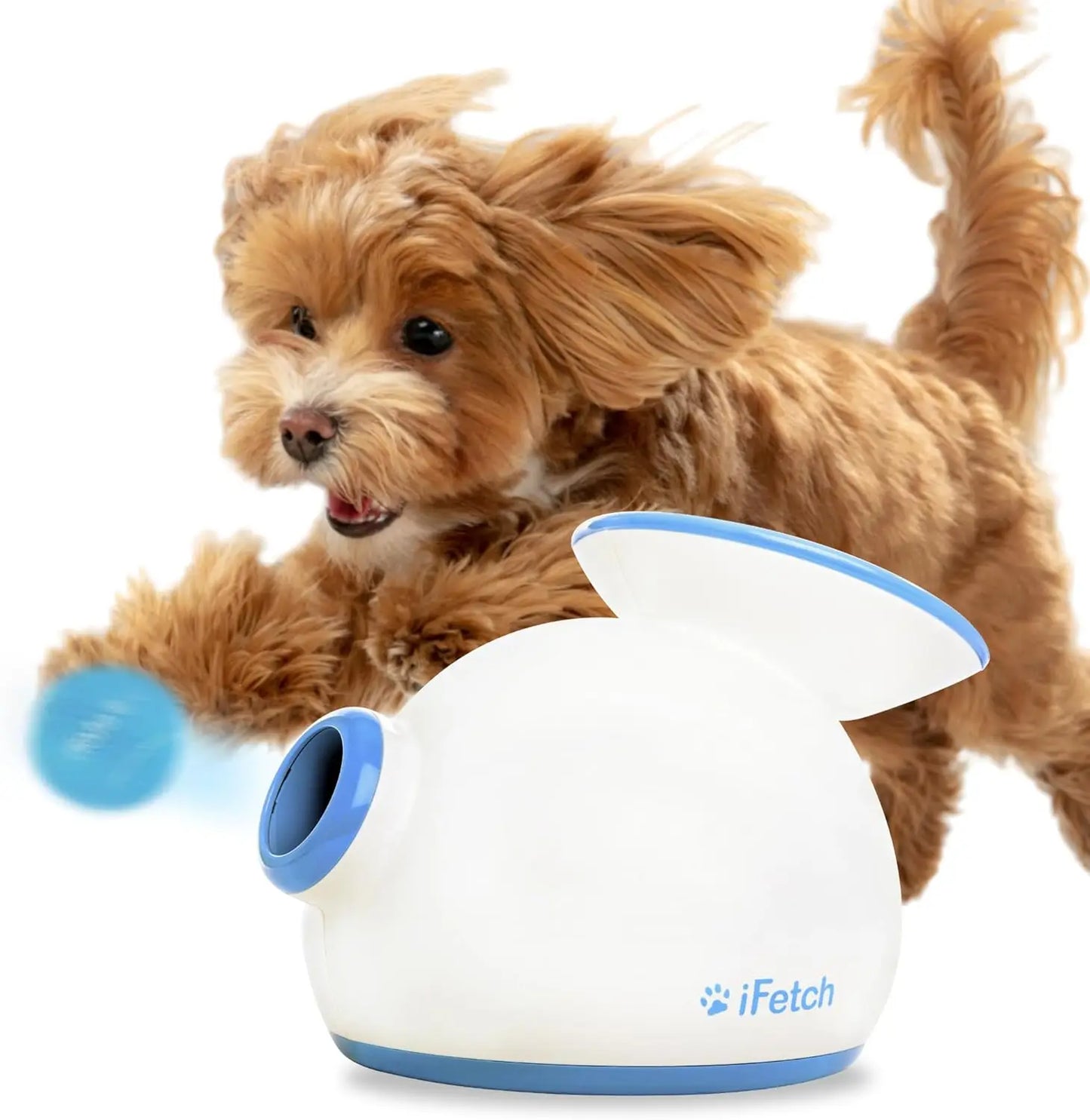 Automatic Dog Ball Launcher – Indoor/Outdoor Tennis Ball Thrower for Medium & Large Dogs
