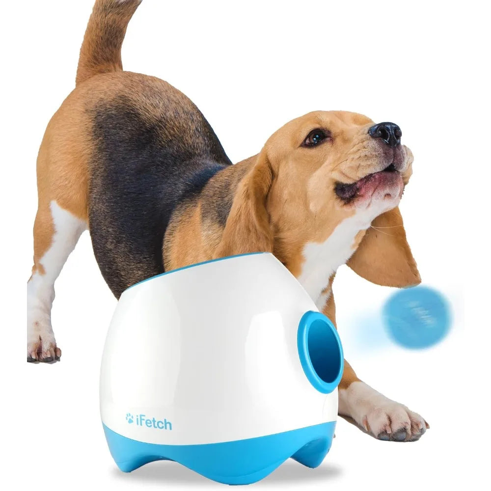 Automatic Dog Ball Launcher – Indoor/Outdoor Tennis Ball Thrower for Medium & Large Dogs