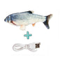 Realistic Floppy Fish Cat Toy – USB Rechargeable Interactive Cat Toy