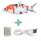 Realistic Floppy Fish Cat Toy – USB Rechargeable Interactive Cat Toy