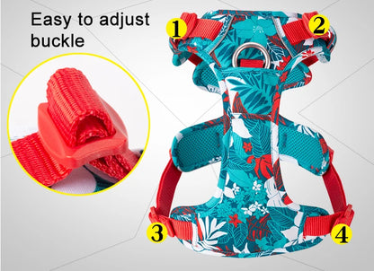 Truelove Camouflage Reflective Dog Harness – No-Pull, Adjustable, Breathable