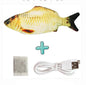 Realistic Floppy Fish Cat Toy – USB Rechargeable Interactive Cat Toy