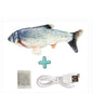 Realistic Floppy Fish Cat Toy – USB Rechargeable Interactive Cat Toy