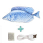Realistic Floppy Fish Cat Toy – USB Rechargeable Interactive Cat Toy
