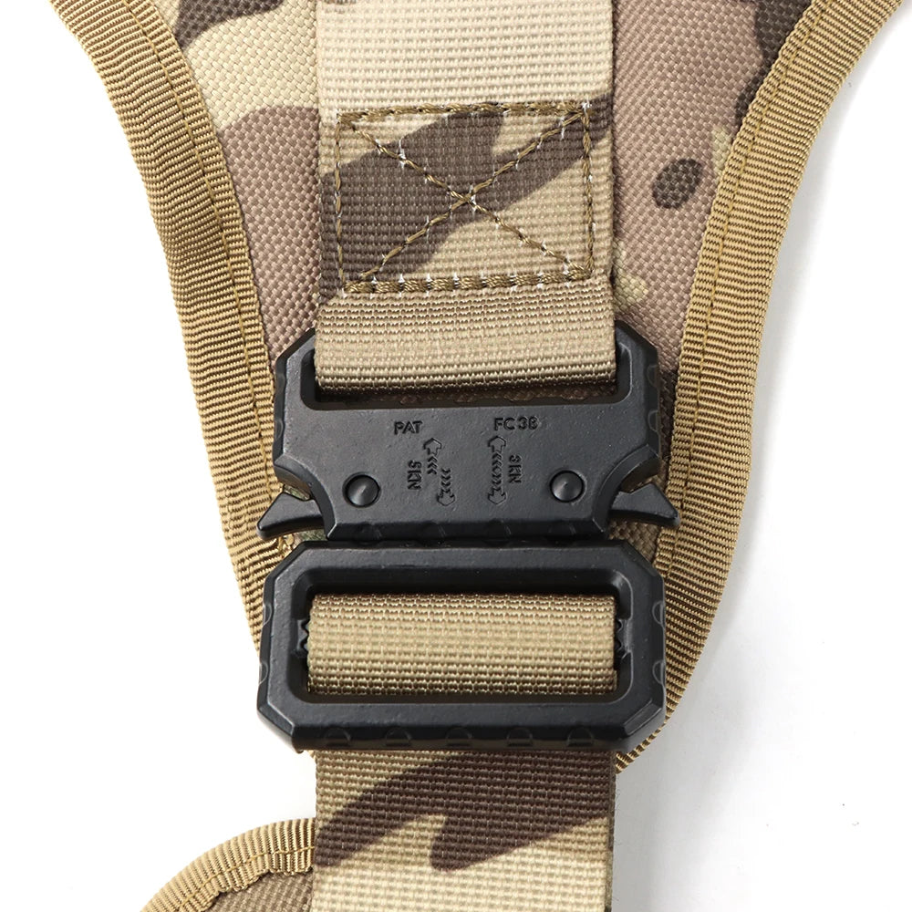 Tactical Dog Harness, Leash & Collar Set – For German Shepherd, Malinois & Large Breeds