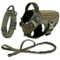 Tactical Dog Harness, Leash & Collar Set – For German Shepherd, Malinois & Large Breeds