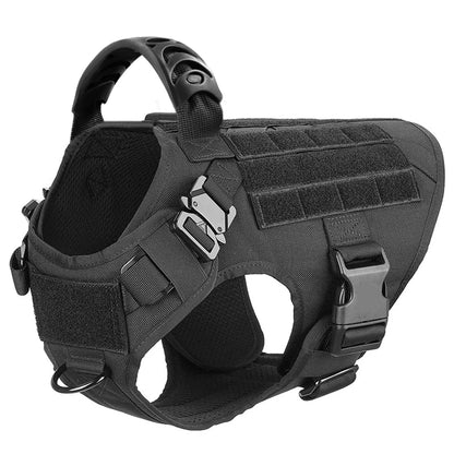 Tactical Dog Harness, Leash & Collar Set – For German Shepherd, Malinois & Large Breeds