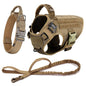 Tactical Dog Harness, Leash & Collar Set – For German Shepherd, Malinois & Large Breeds