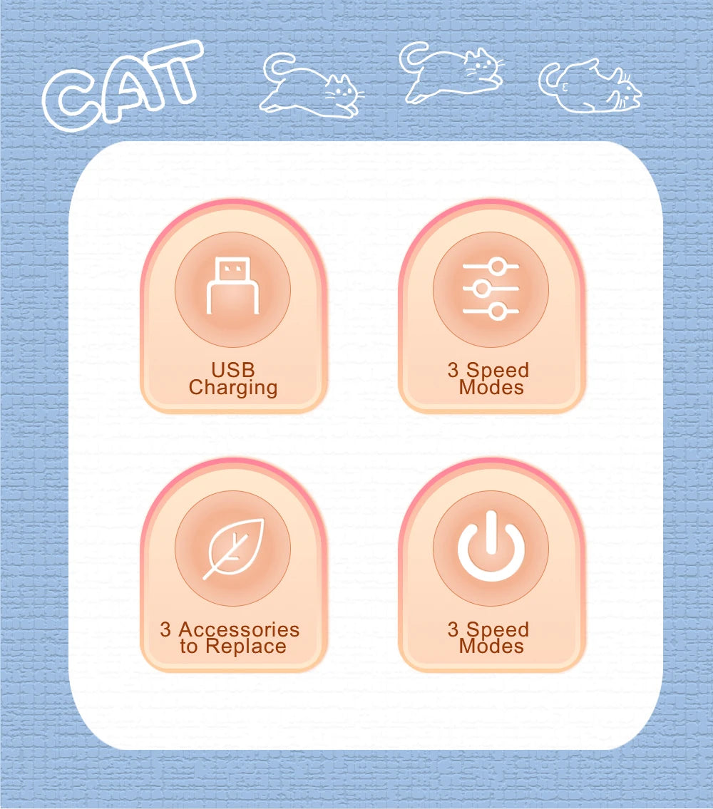 4-in-1 Smart Cat Toy Set – Automatic Feather, Laser, Ball & Wand Interactive Toy