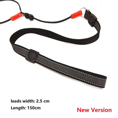 Dog Training Choke Rope Leash – 2-in-1 Slip Lead & Collar, 150cm P-Shape Control Leash for Small to Large Dogs
