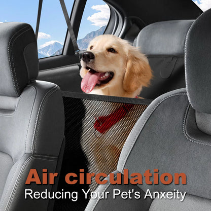 Waterproof Back Seat Extender for Dogs – PU Leather Car Seat Cover with Hard Bottom | Anti-Scratch, Universal Fit Dog Travel Mat