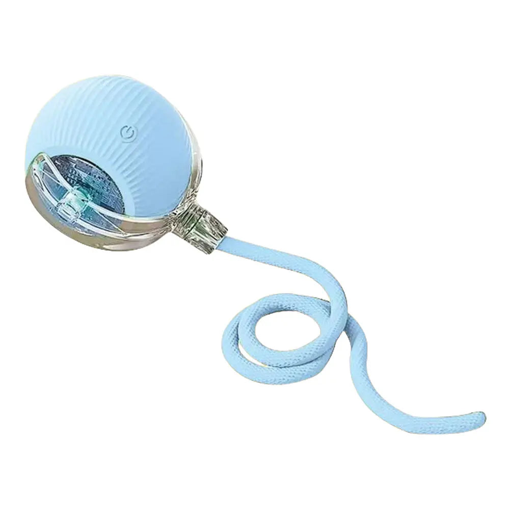 USB Rechargeable Automatic Rolling Ball for Cats – Funny Indoor Pet Toy
