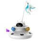 4-in-1 Smart Cat Toy Set – Automatic Feather, Laser, Ball & Wand Interactive Toy