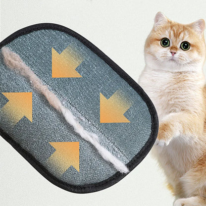 Pet Hair Remover Glove – Deshedding Mitt for Cats, Dogs, and Rabbits with All Hair Types