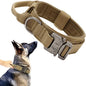 Durable Tactical Dog Collar & Leash Set – For Medium & Large Dogs