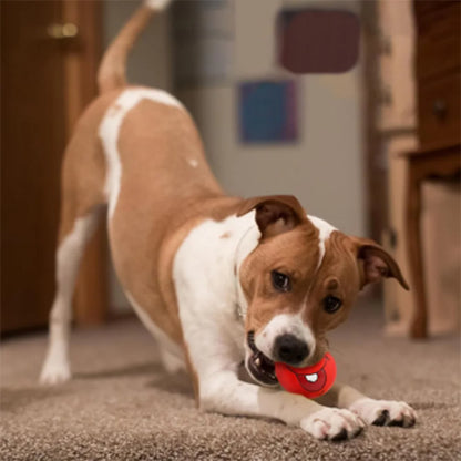 6-Pack Smile Face Squeaky Dog Balls – Soft Latex Interactive Toys for Small & Medium Dogs