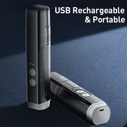 P3 Electric Pet Nail Grinder – Rechargeable Nail Clipper with 2 LED Lights for Dogs & Cats