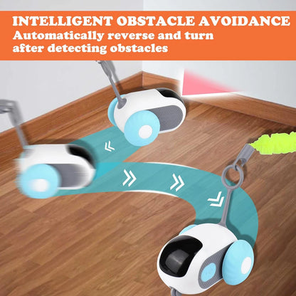 Smart Cat Toy Car – Automatic Moving & Remote-Controlled Interactive Toy for Cats