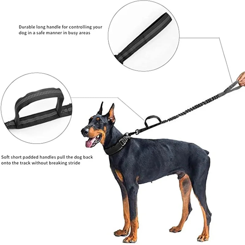 Durable Tactical Dog Collar & Leash Set – For Medium & Large Dogs