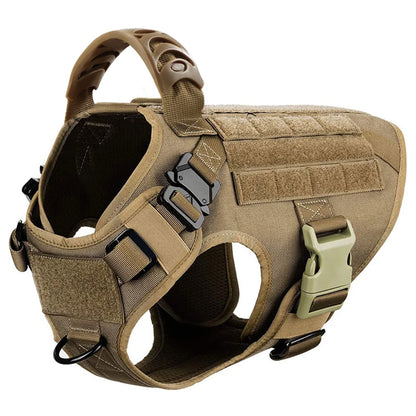 Tactical Dog Harness, Leash & Collar Set – For German Shepherd, Malinois & Large Breeds