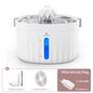 APETDOLA Automatic Cat Water Fountain – 2.1L Smart Pet Water Dispenser with Stainless Steel Tray, 6-Level Filtration, Ultra Quiet for Cats and Dogs