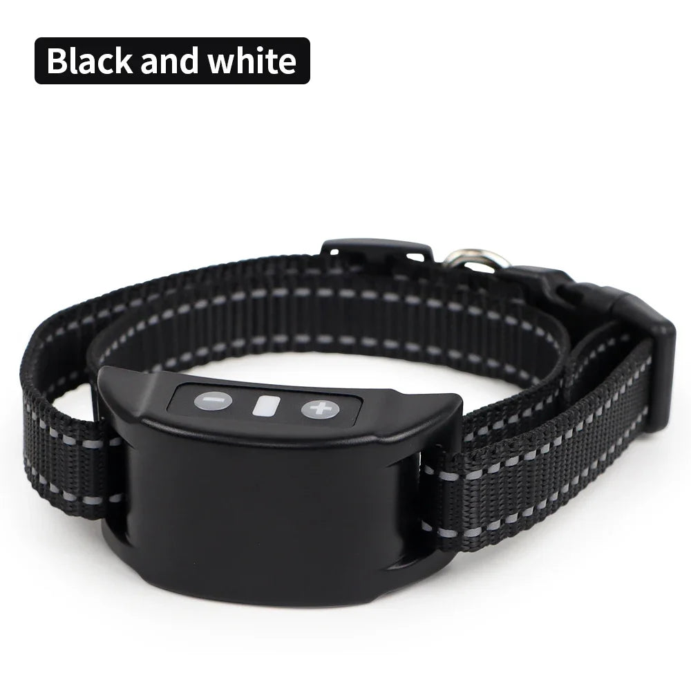 Dog Auto Anti-Bark Collar – USB Rechargeable Training Device (Safe Static Shock & Sound)