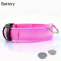 Pet Dog LED Glowing Collar – USB Rechargeable Night Light, Luminous Flashing Necklace, Anti-Lost Outdoor Walking Safety Accessory