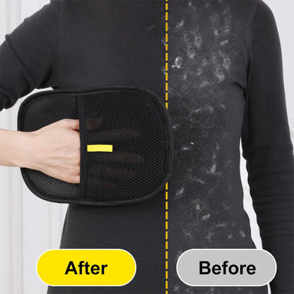 Pet Hair Remover Glove – Deshedding Mitt for Cats, Dogs, and Rabbits with All Hair Types