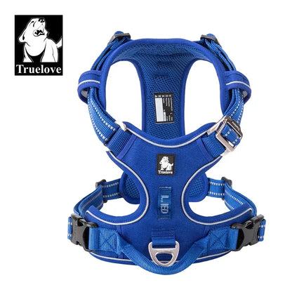 Truelove Camouflage Reflective Dog Harness – No-Pull, Adjustable, Breathable