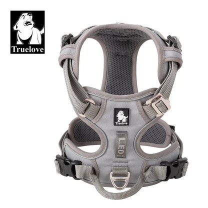 Truelove Camouflage Reflective Dog Harness – No-Pull, Adjustable, Breathable