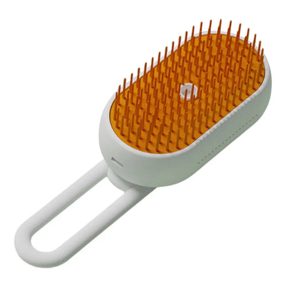 3 in 1 Cat Steam Brush – Grooming, Cleaning, and Hair Removal Made Easy