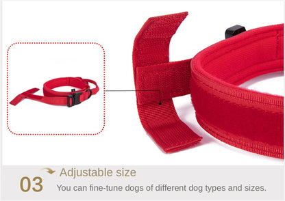 Durable Tactical Dog Collar & Leash Set – For Medium & Large Dogs