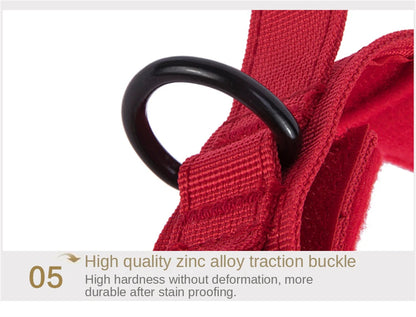 Durable Tactical Dog Collar & Leash Set – For Medium & Large Dogs