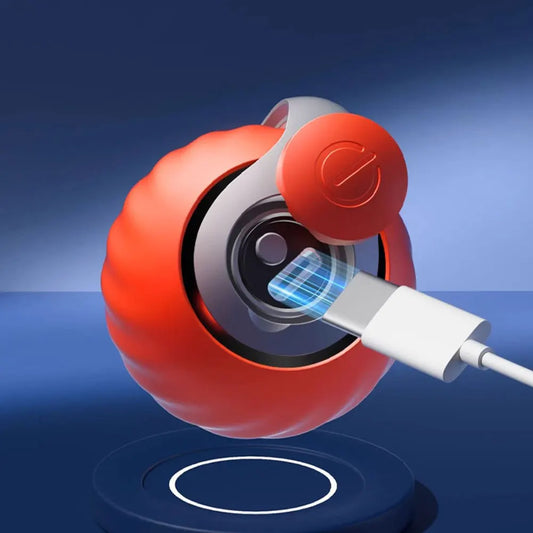 Automatic Moving Cat Toy Ball – USB Rechargeable Interactive Smart Ball with Speedy Tail