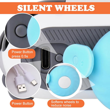 Smart Cat Toy Car – Automatic Moving & Remote-Controlled Interactive Toy for Cats