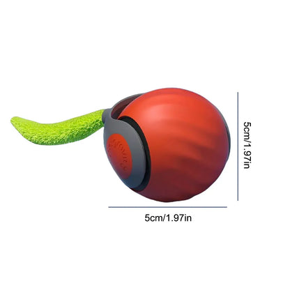 Automatic Moving Cat Toy Ball – USB Rechargeable Interactive Smart Ball with Speedy Tail