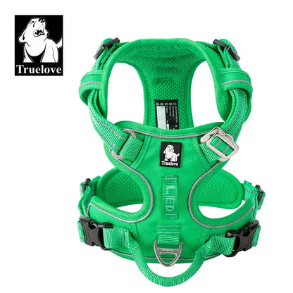 Truelove Camouflage Reflective Dog Harness – No-Pull, Adjustable, Breathable