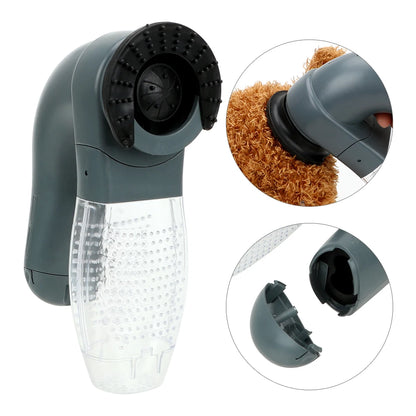 Portable Electric Suction Pet Grooming Comb – Hair Vacuum Cleaner for Cats & Dog