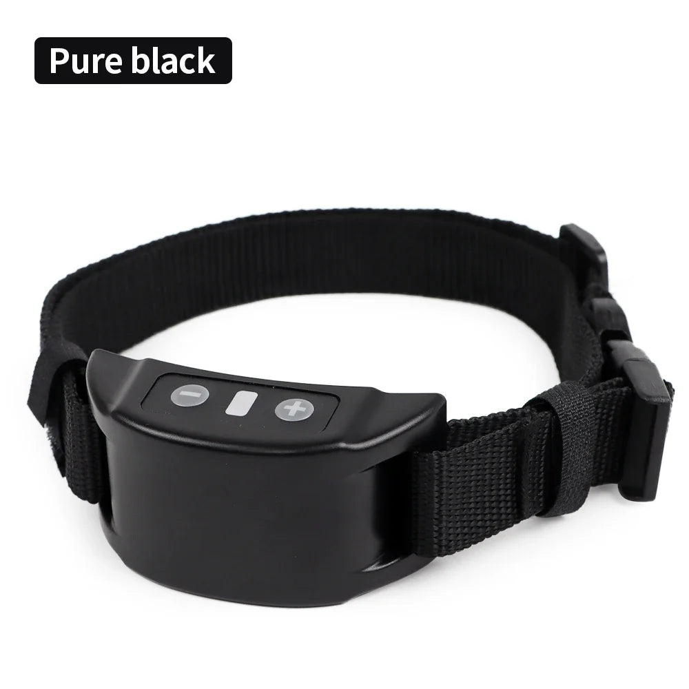 Dog Auto Anti-Bark Collar – USB Rechargeable Training Device (Safe Static Shock & Sound)