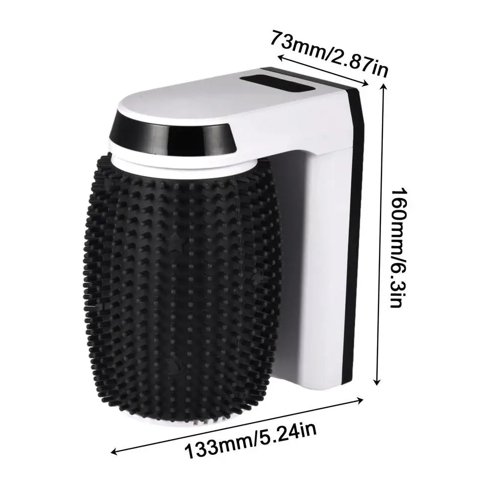 Automatic Cat Self Groomer Cat Self Groomer Brush Softer Cat Corner Scratcher With Catnip Kitten Brush Face Grooming For Kitten